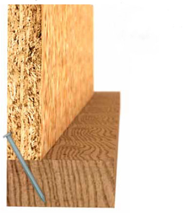 toe nailing