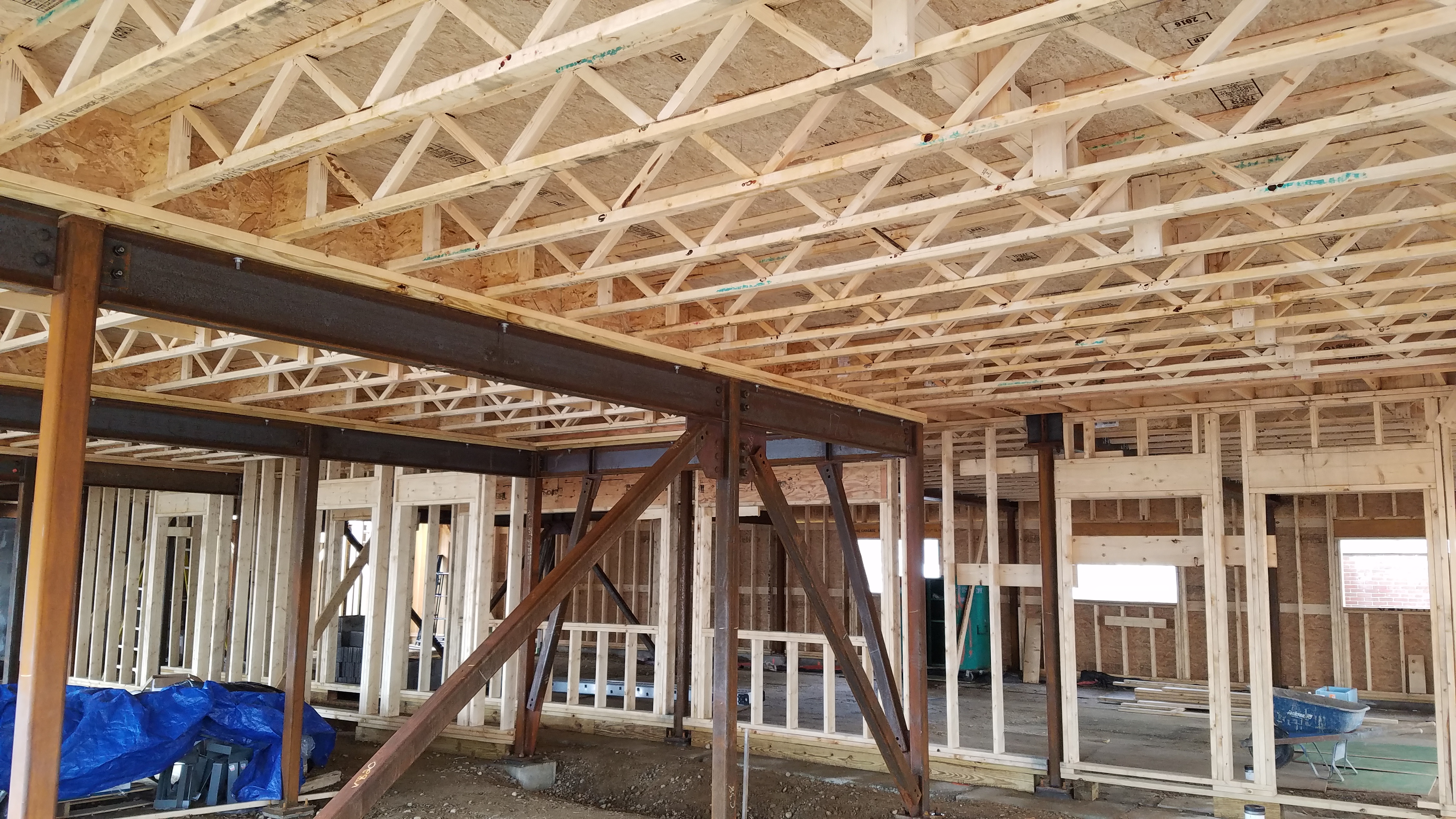 Triforce19.2 and 16 on center replace plated trusses