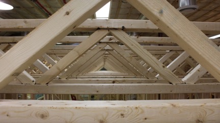 Should I get floor truss or open joist TRIFORCE