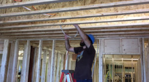 Wood I joist is harder to work with