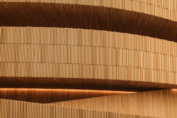 Wood is a modern, high-tech building material