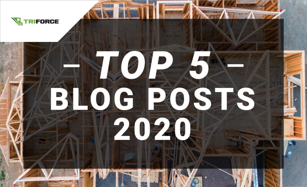 Discover our 5 most popular blog post about 2020 construction news and trends