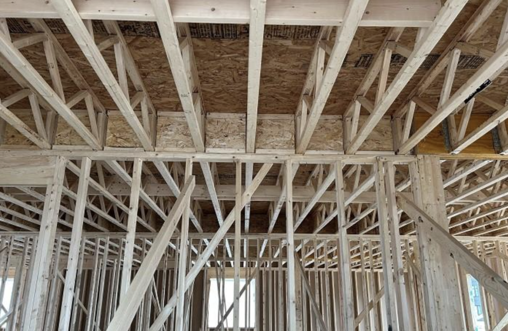 Blockings between the joists